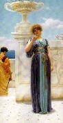 John William Godward The engagement ring oil painting